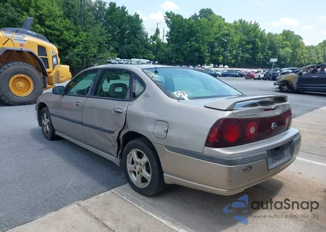 2002 Chevrolet Impala Ls from USA, damaged, VIN 2G1WH55K029155403